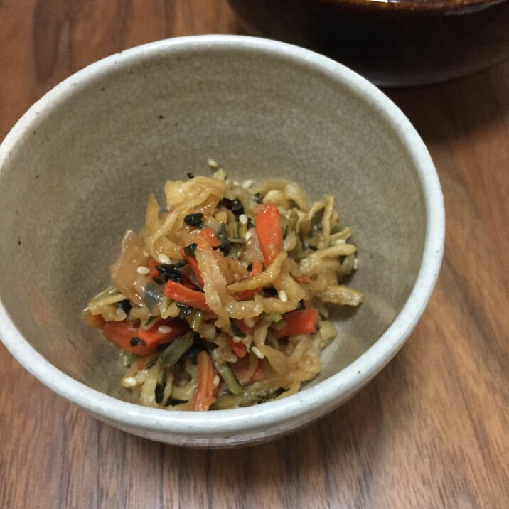 切り干し大根の梅干し風味